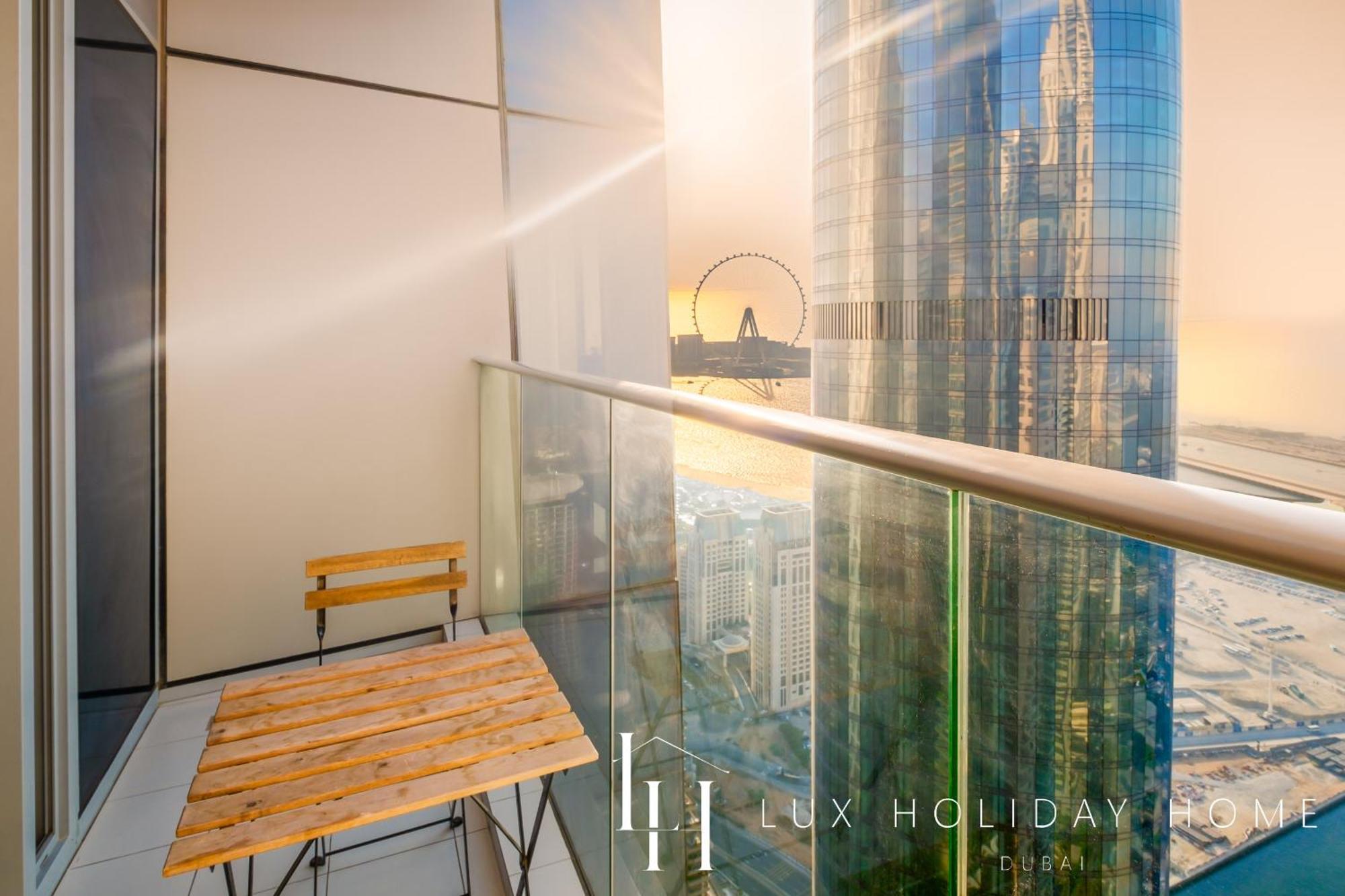 Lux - Lavish Suite With Full Palm Jumeirah View 1 Dubai Exterior photo