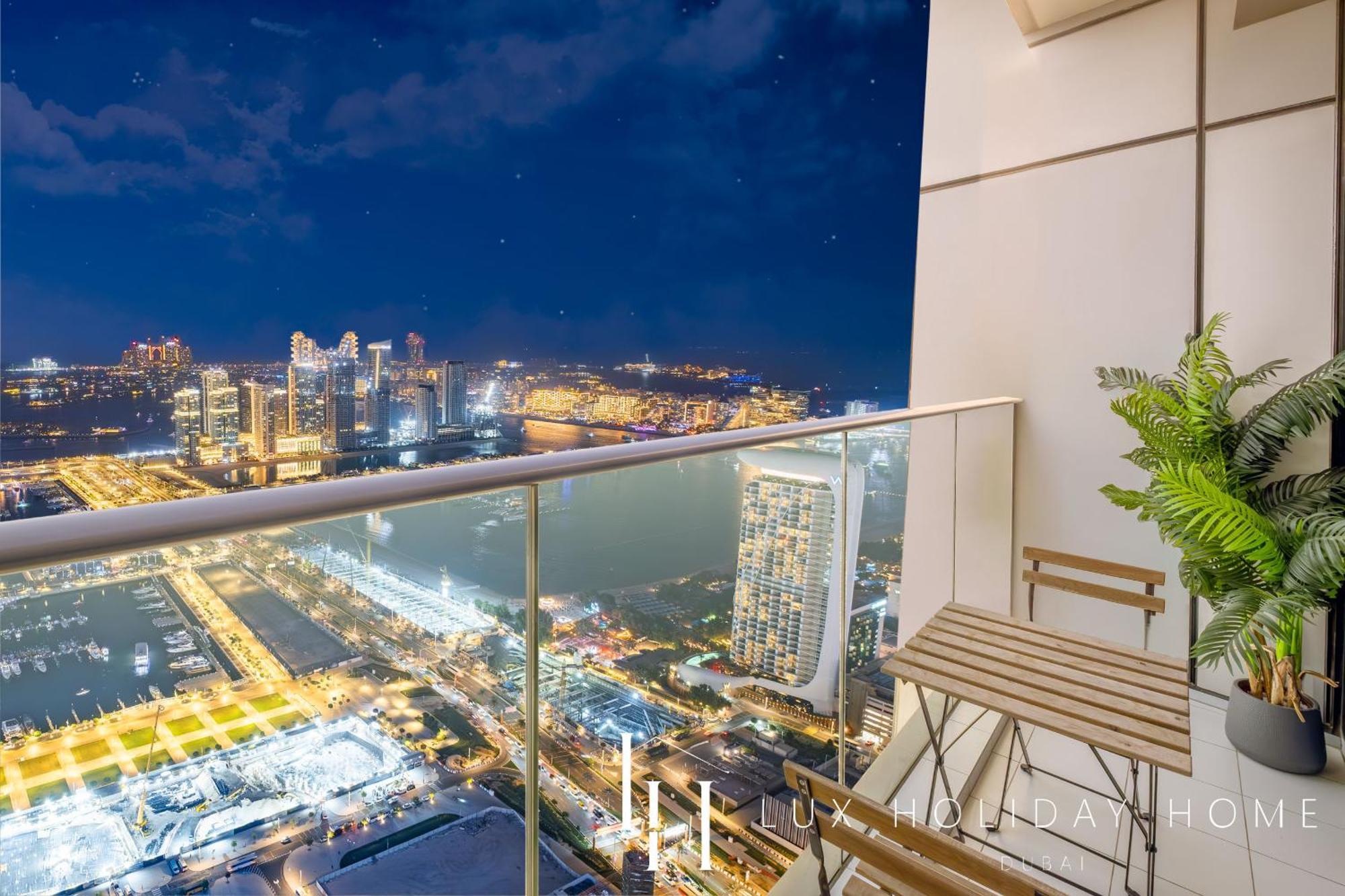 Lux - Lavish Suite With Full Palm Jumeirah View 1 Dubai Exterior photo
