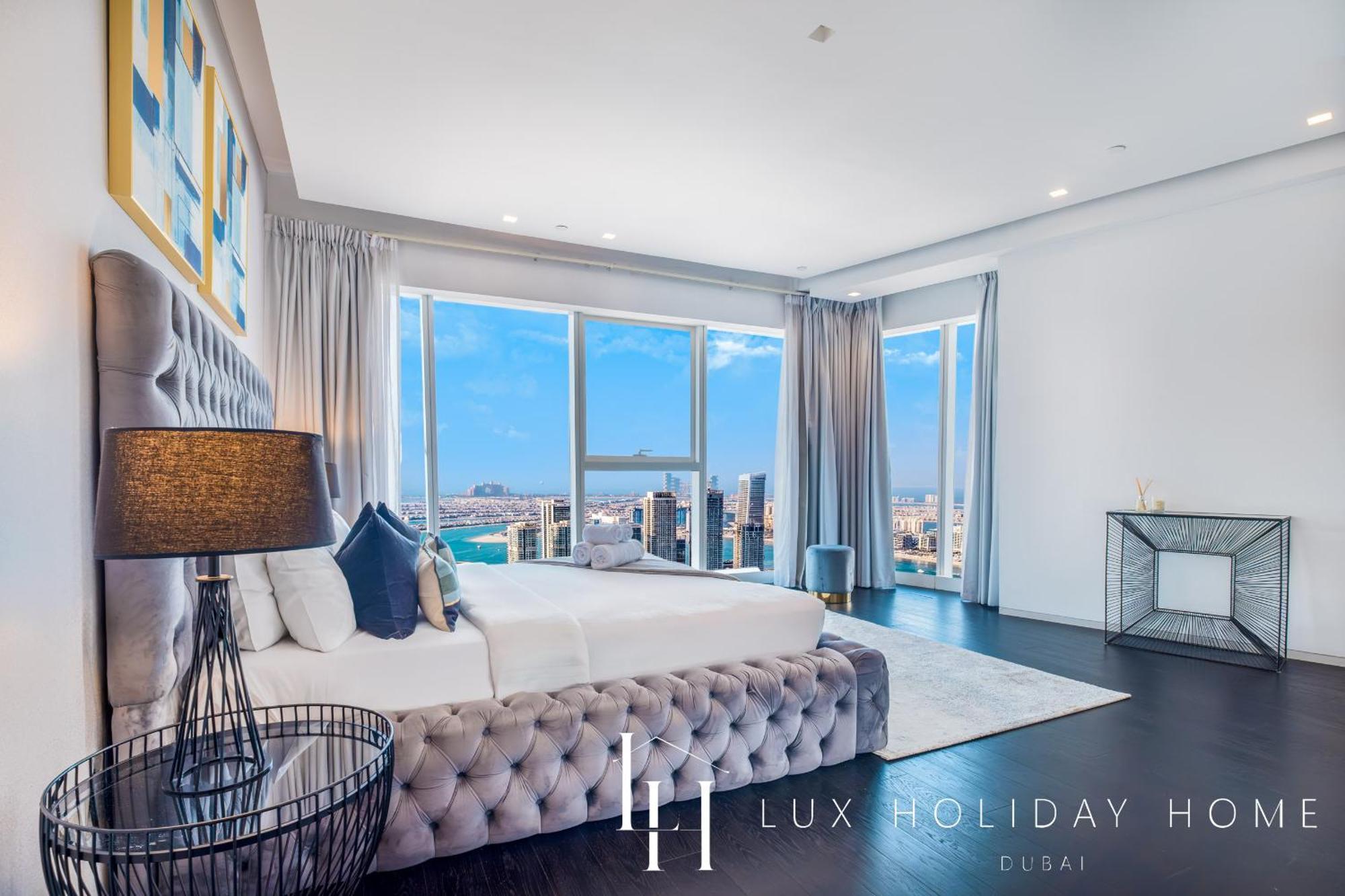 Lux - Lavish Suite With Full Palm Jumeirah View 1 Dubai Exterior photo