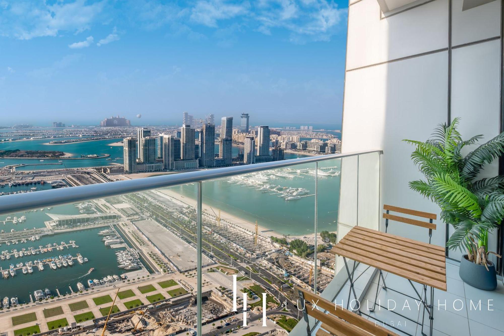 Lux - Lavish Suite With Full Palm Jumeirah View 1 Dubai Exterior photo