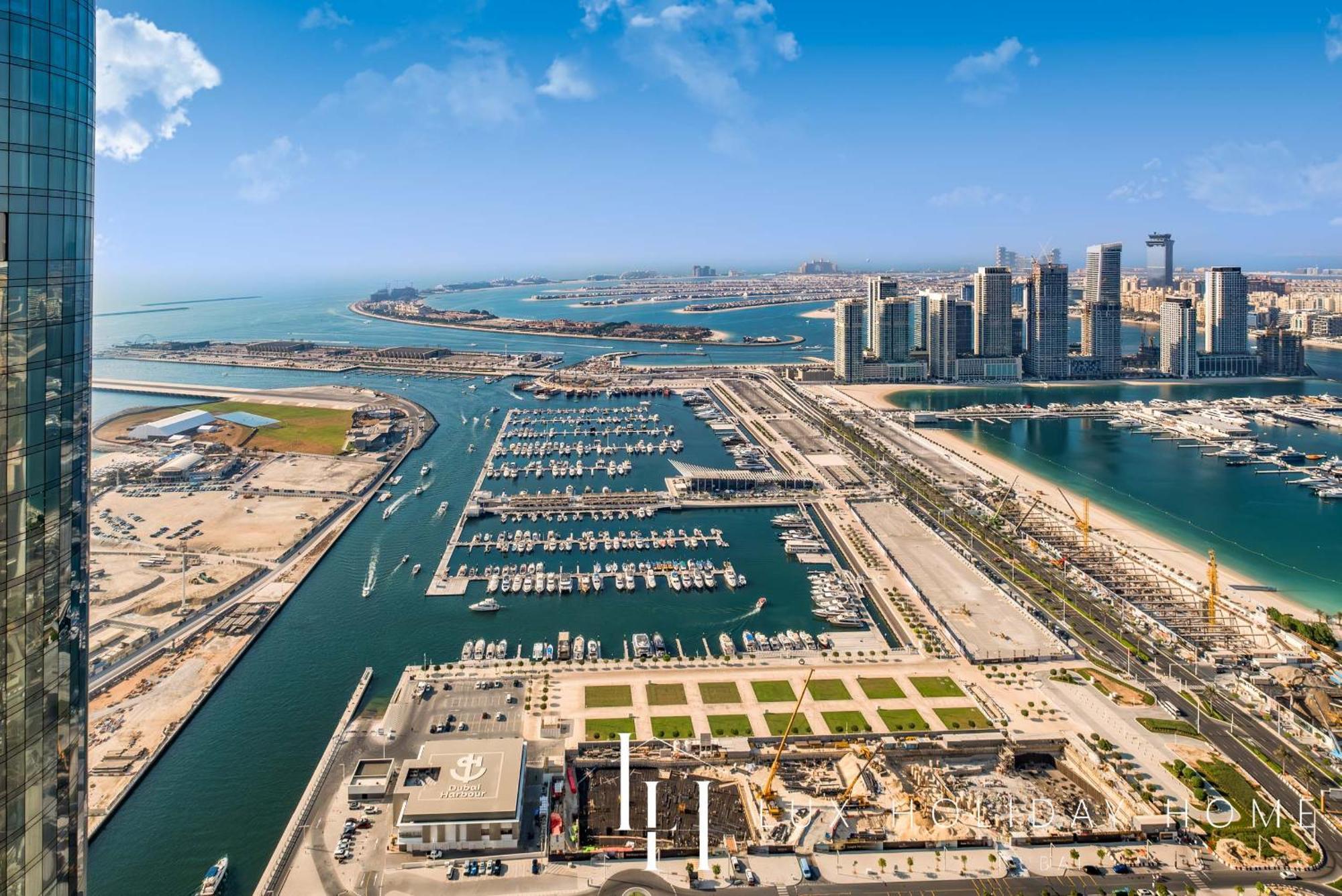 Lux - Lavish Suite With Full Palm Jumeirah View 1 Dubai Exterior photo