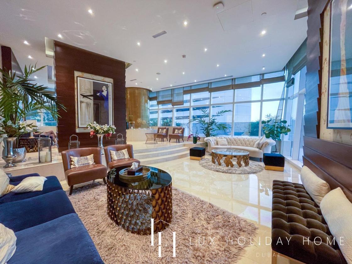 Lux - Lavish Suite With Full Palm Jumeirah View 1 Dubai Exterior photo