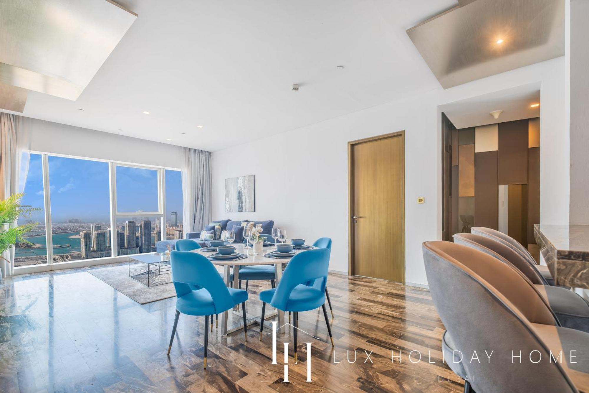 Lux - Lavish Suite With Full Palm Jumeirah View 1 Dubai Exterior photo